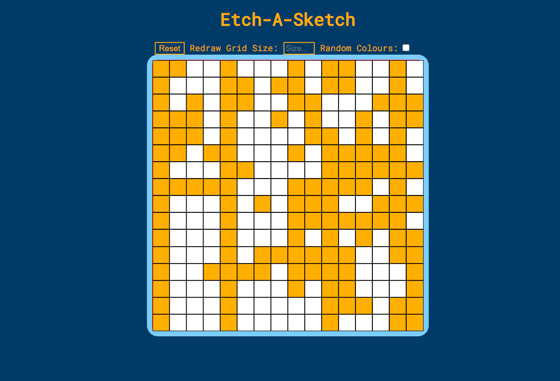 Etch-A-Sketch Image
